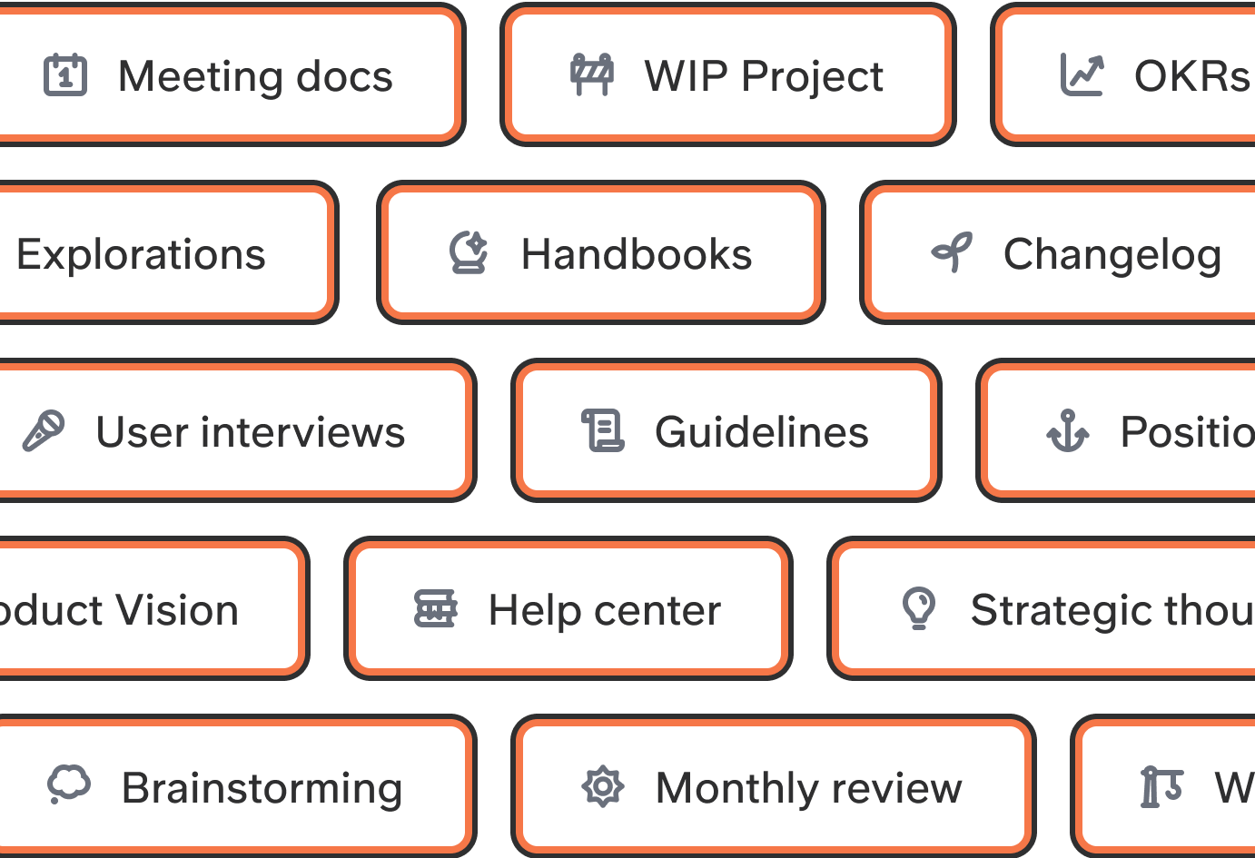 Complete knowledge base illustration