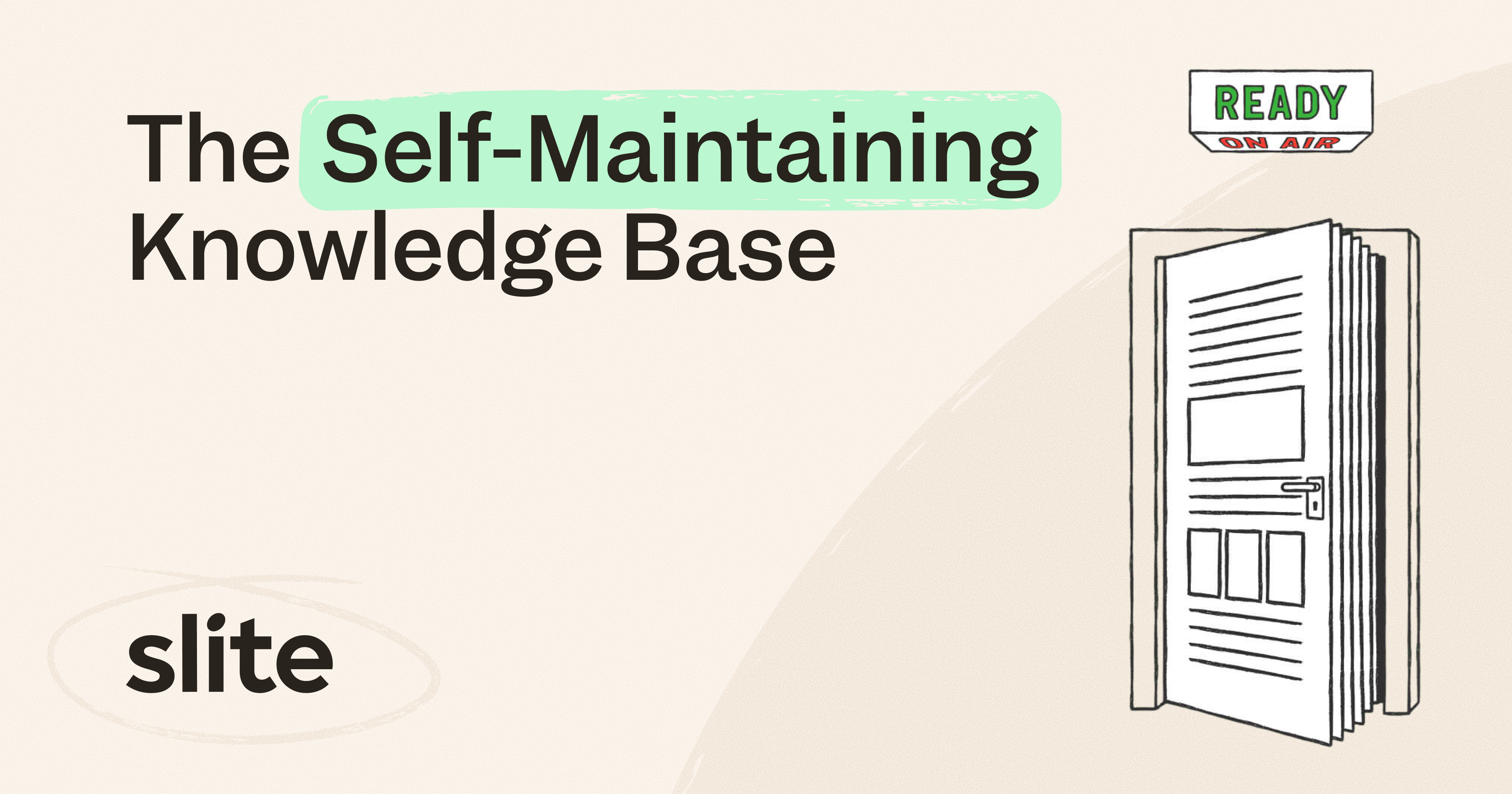 Slite self maintaining knowledge base