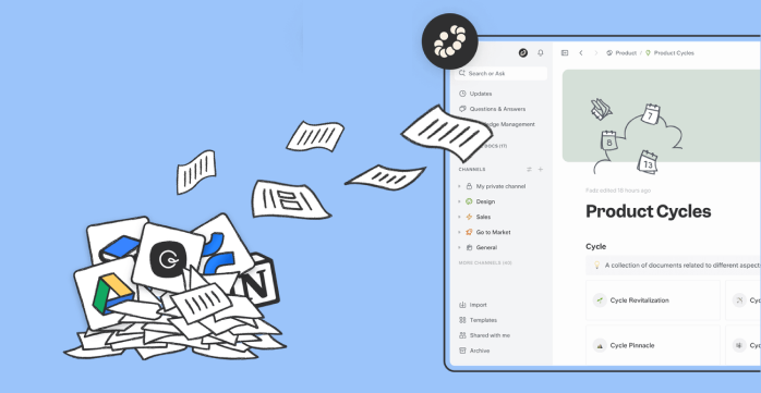 Unified knowledge base illustration