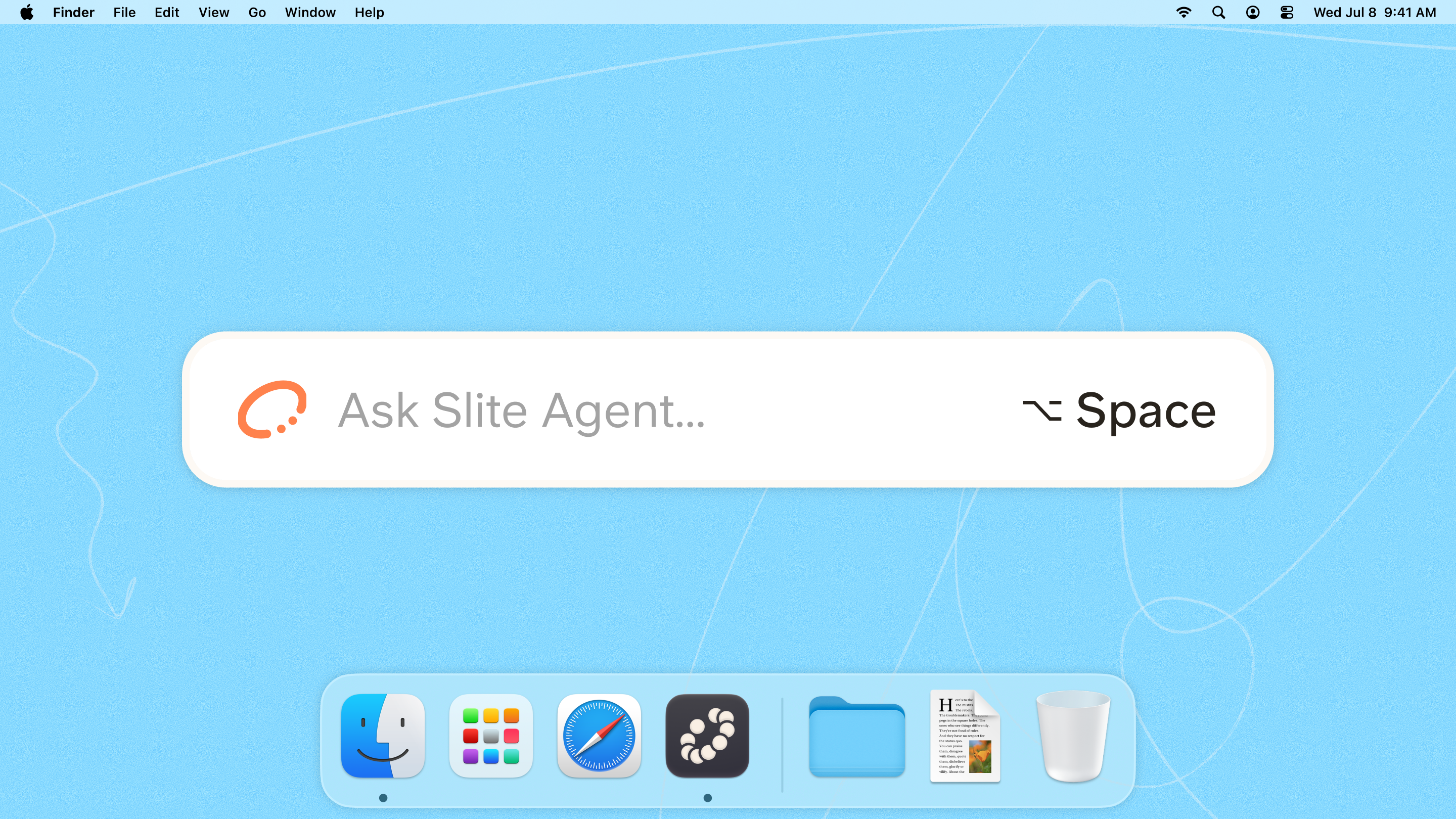 Slite Agent trigger